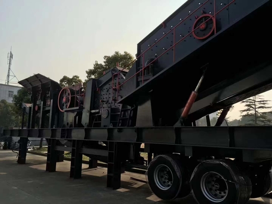 용량 50~330t/H 광물 소재 제조용 이동식 콩 분쇄 기기