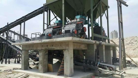 PC4008-75/PC4012-90/PC4012-90L/PC4015-132 석회암 깁스 해머 밀 기계 라인