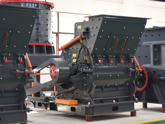 10-100tph 용량 PC 55-75kw/75-90kw 모터 전력