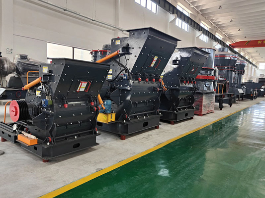 10-100tph 용량 PC 55-75kw/75-90kw 모터 전력