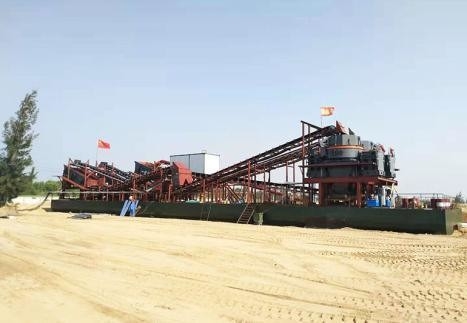 60-520t 생산 용량 0-5mm 출구 크기의 모래 VSI 충격 모래 제조 기계