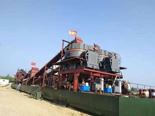 60-520t 생산 용량 0-5mm 출구 크기의 모래 VSI 충격 모래 제조 기계