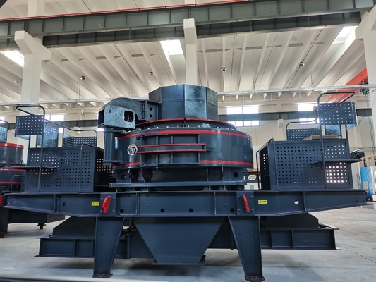 60-520t 생산 용량 0-5mm 출구 크기의 모래 VSI 충격 모래 제조 기계