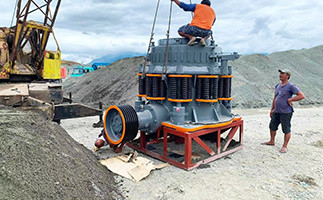 160-400kw 모터 전력 및 기술 지침과 함께 수압 바위 돌 덩어리 콩 크레셔