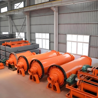 큰 용량 회전 밸브링 볼 밀속 18-37kw 용량 T/H 0.8-260tph