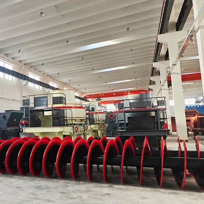 상하이 시장에서 글로벌 구매자를위한 11-18.5kw 모터 파워 나선 모래 세척기 글로벌