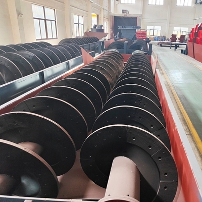 상하이 시장에서 글로벌 구매자를위한 11-18.5kw 모터 파워 나선 모래 세척기 글로벌