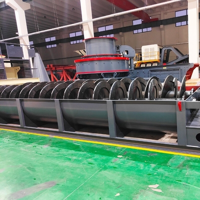 상하이 시장에서 글로벌 구매자를위한 11-18.5kw 모터 파워 나선 모래 세척기 글로벌